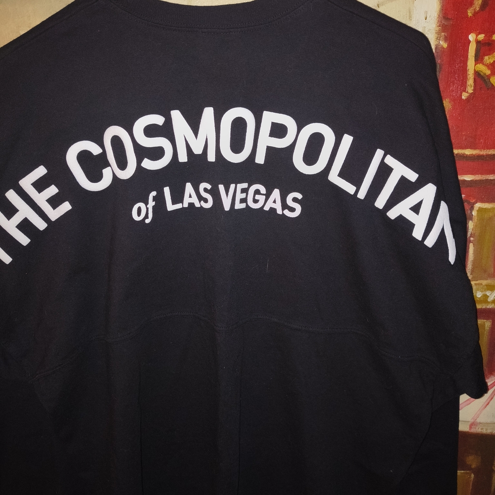 Cosmopolitan Black and White Logo Tee